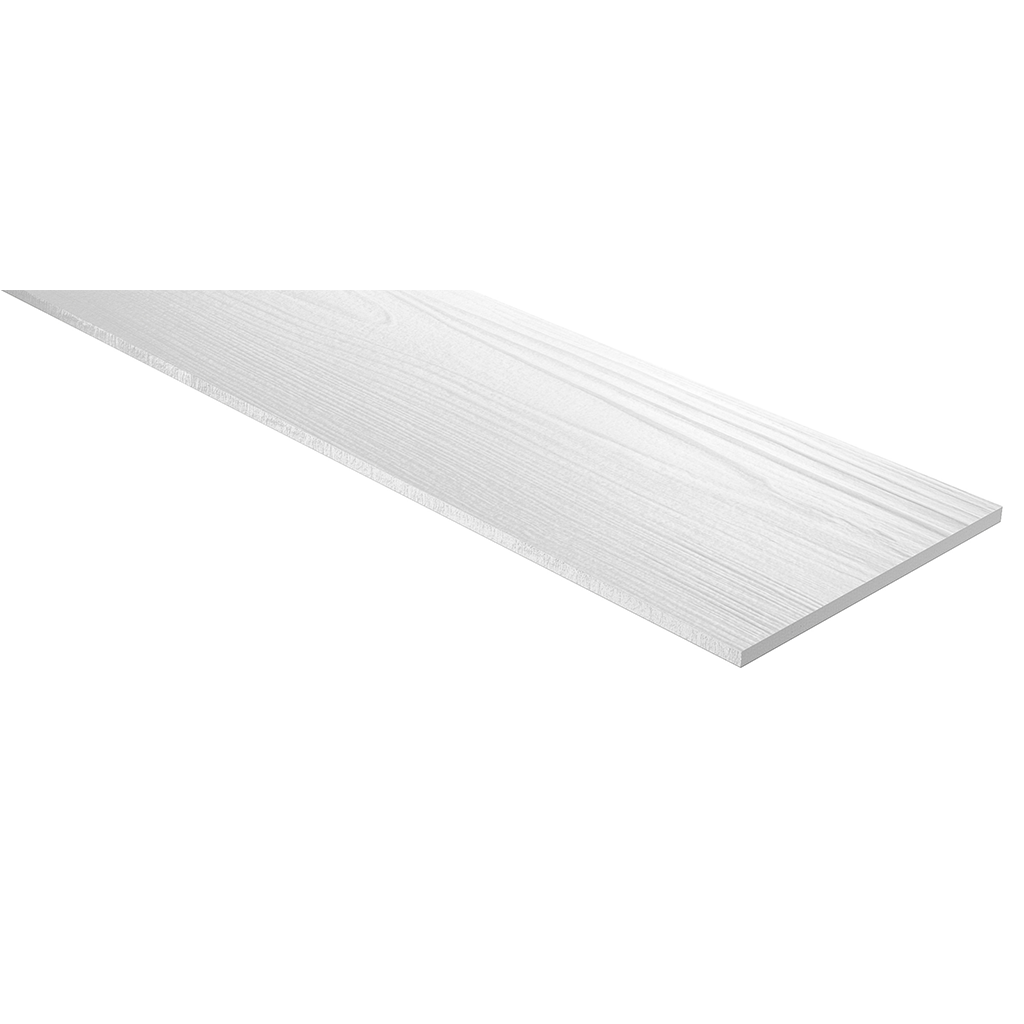 HardiePlank® Gevelbekleding Cedar Houtnerf Arctic White